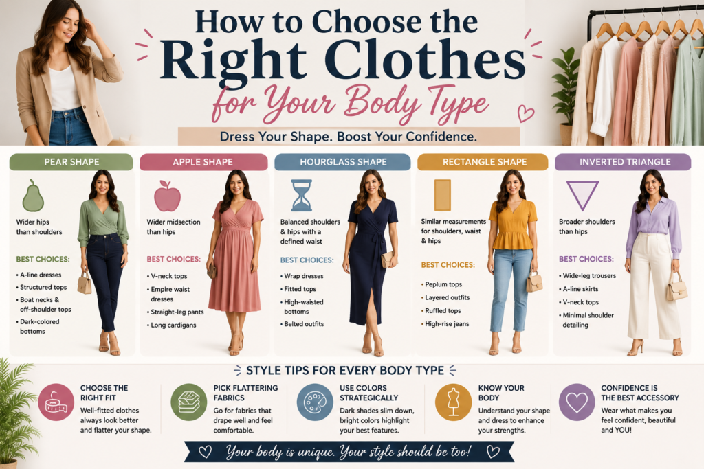 How to Choose the Right Clothes for Your Body Type